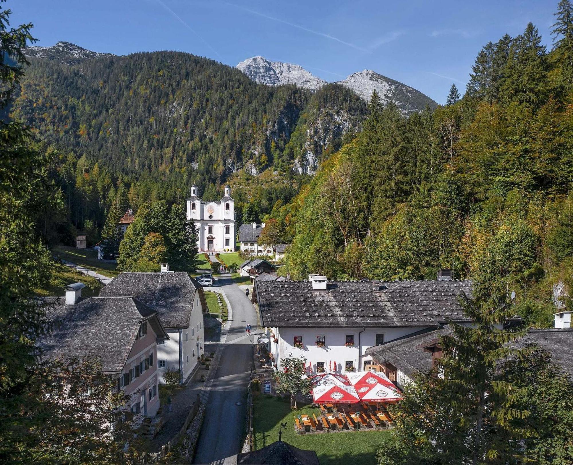Gasthof Maria Kirchental Sankt Martin bei Lofer Exterior foto